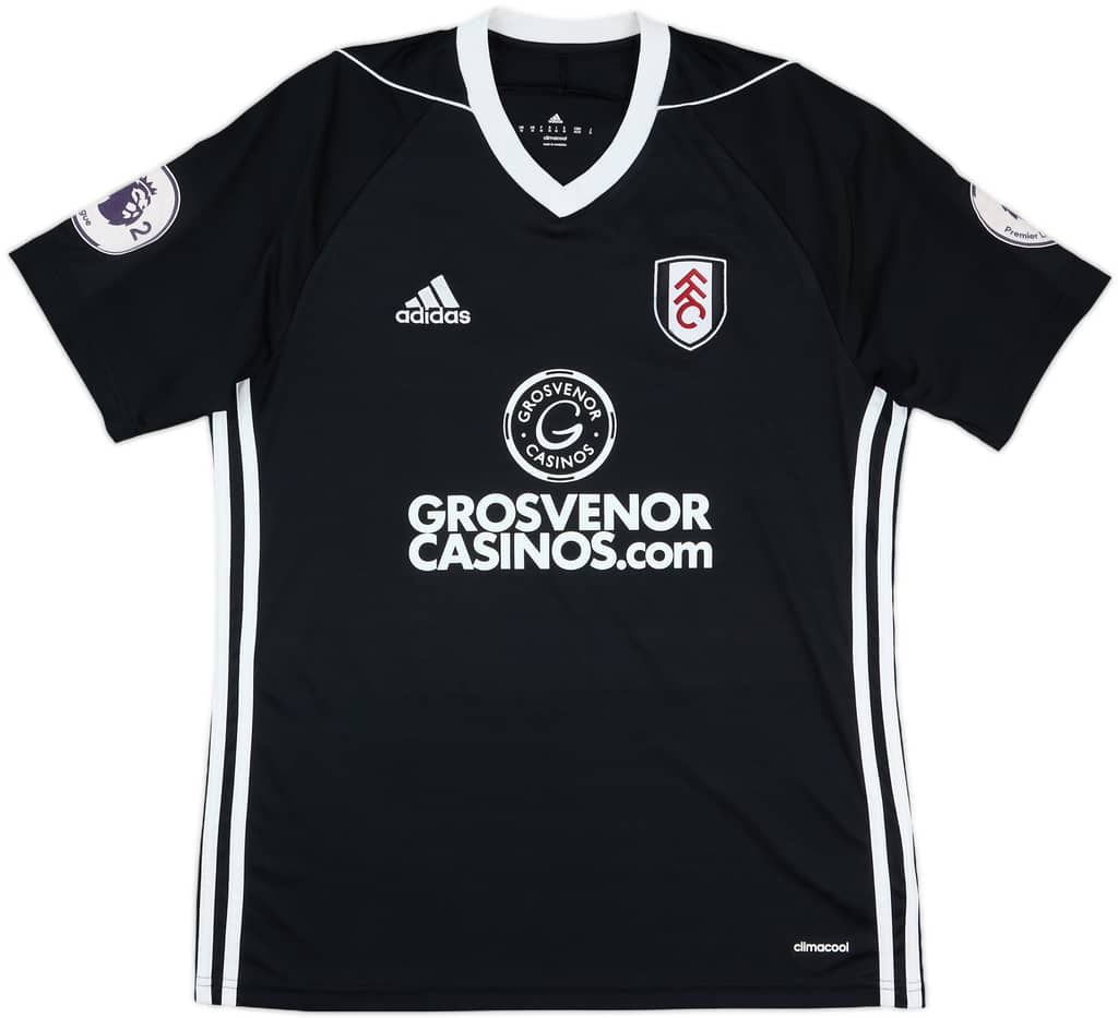 2017-18 Fulham Match Issue Away Shirt #15
