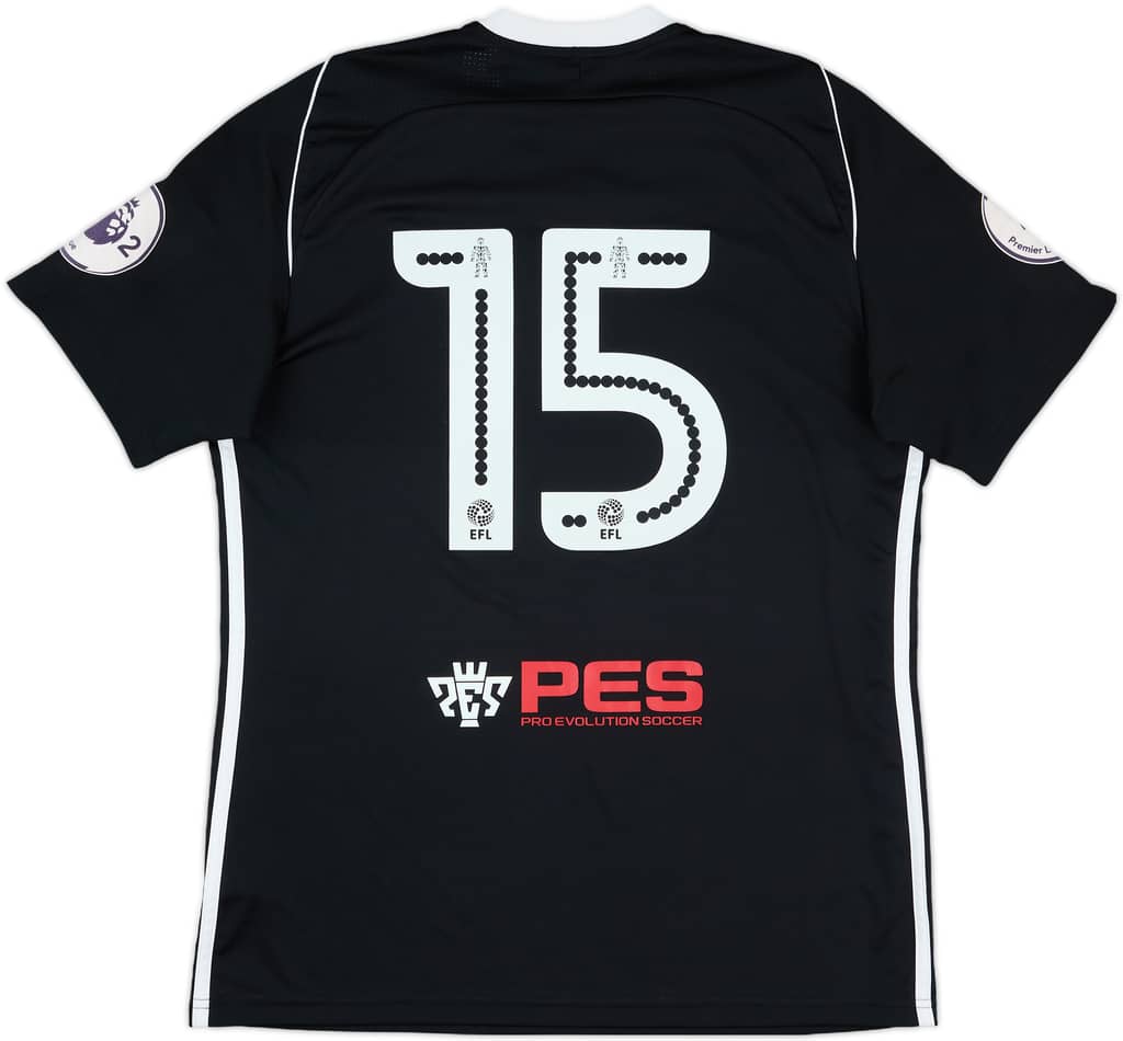 2017-18 Fulham Match Issue Away Shirt #15