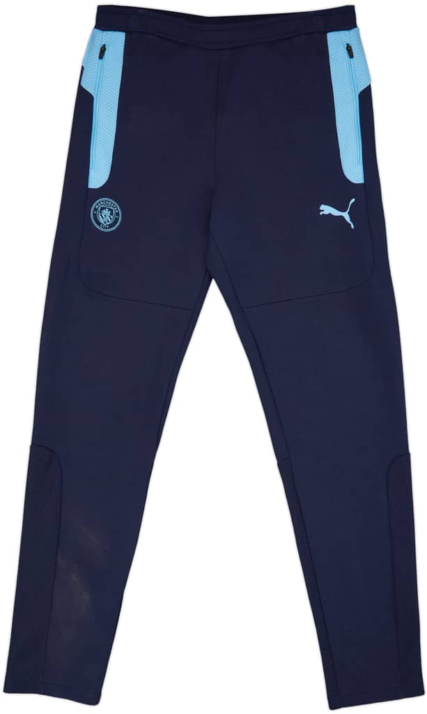 2020-21 Manchester City Puma Track Pants/Bottoms - 8/10 - (L)