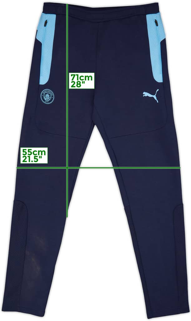 2020-21 Manchester City Puma Track Pants/Bottoms - 8/10 - (L)