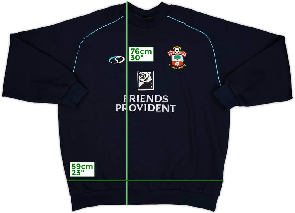 2001-02 Southampton Sweat Top - 8/10 - (XL)