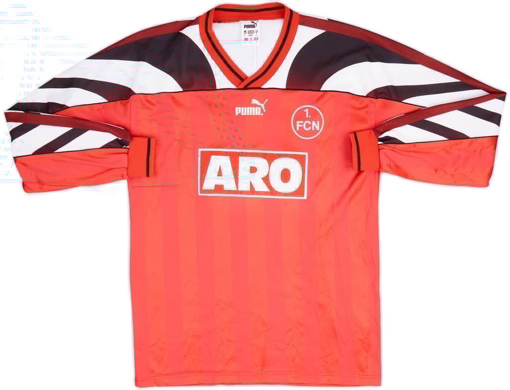 1995-96 Nurnberg Home L/S Shirt - 8/10 - (S)