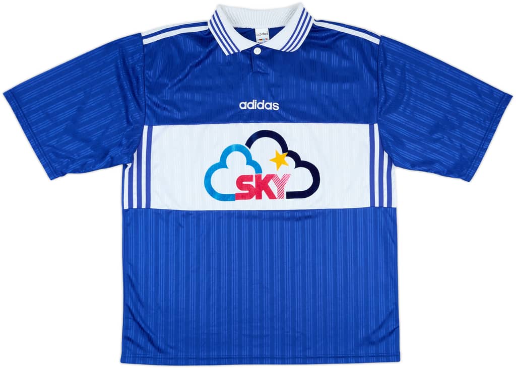1996-97 Holstein Kiel Match Issue Home Shirt #18