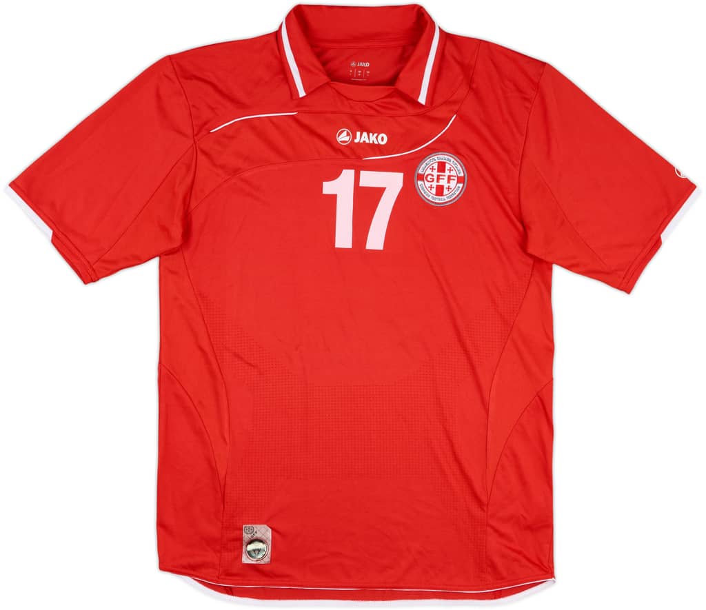 2010-12 Georgia Match Issue Away Shirt #17