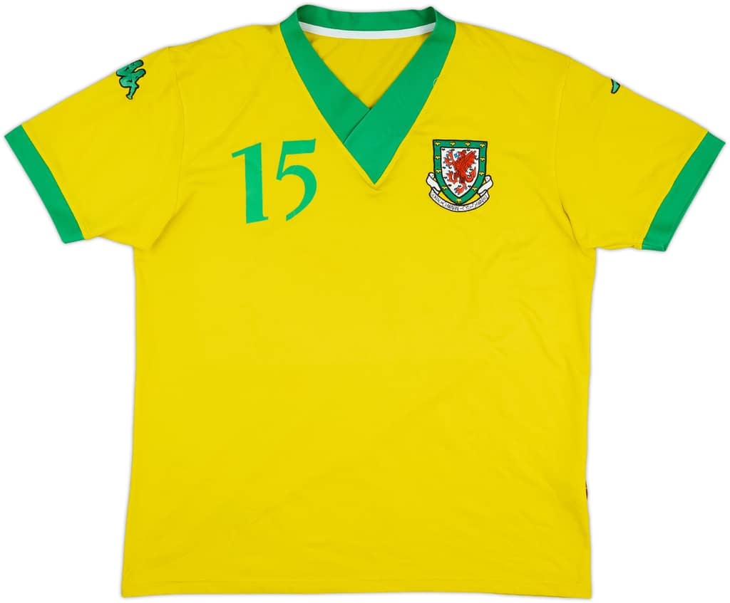 2006-07 Wales Match Issue Away Shirt #15