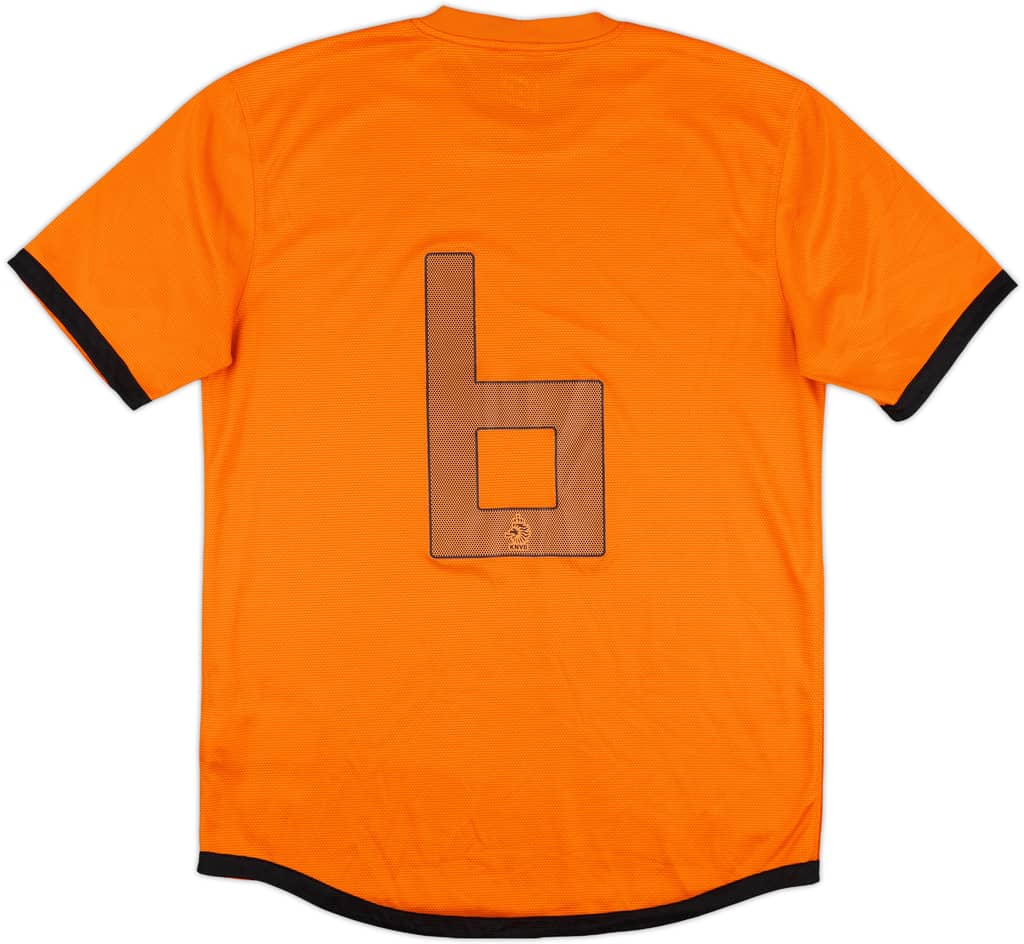 2012-13 Netherlands Home Shirt #6 (van Bommel) - 8/10 - (M)