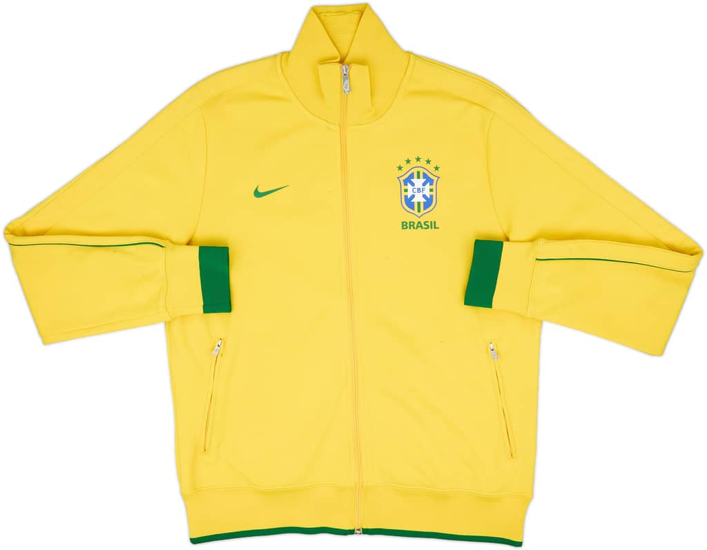 2012-13 Brazil Nike N98 Track Jacket - 6/10 - (L)
