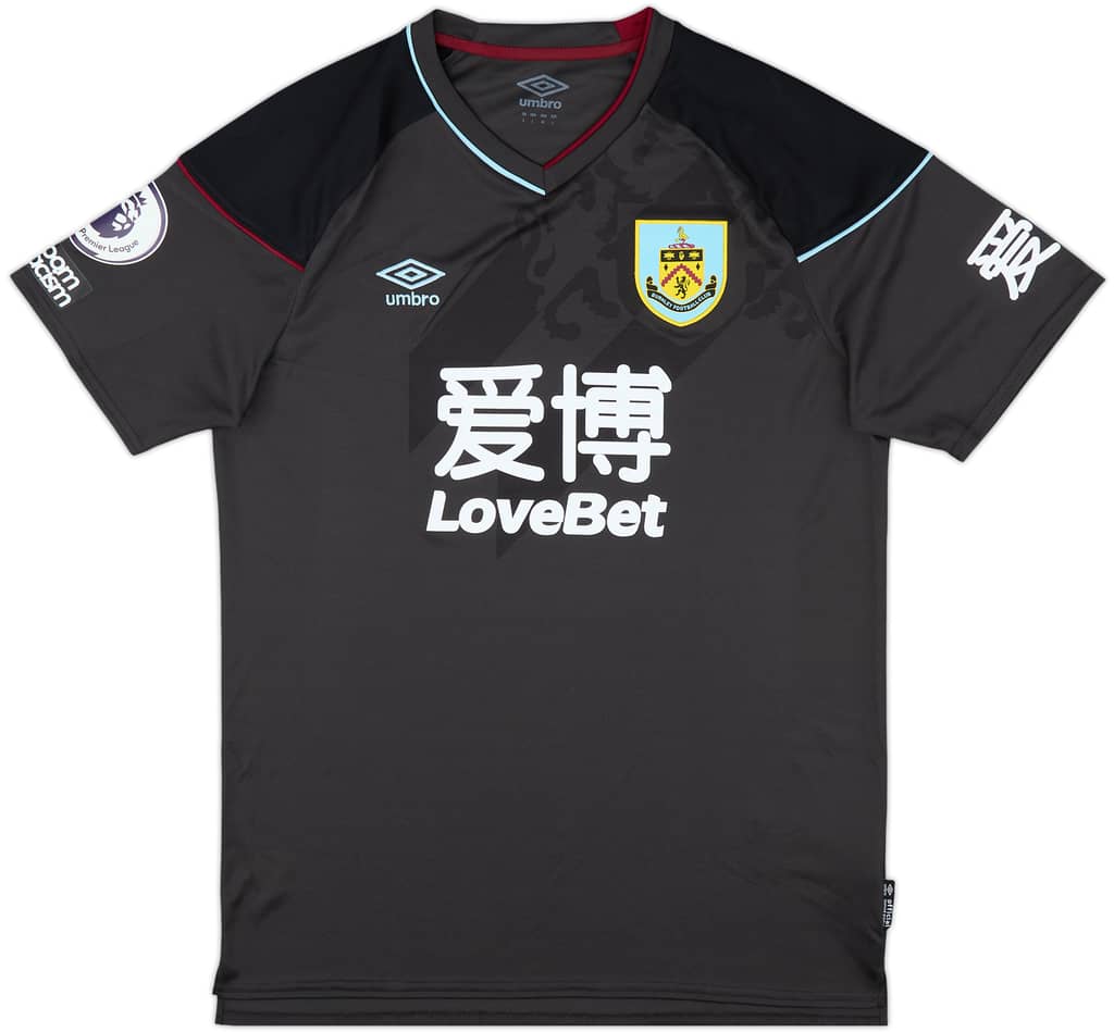 2020-21 Burnley Match Issue Away Shirt Stephens #16