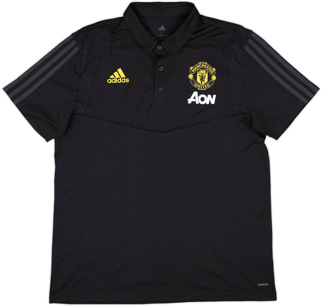 2019-20 Manchester United adidas Polo Shirt - 9/10 - (L)
