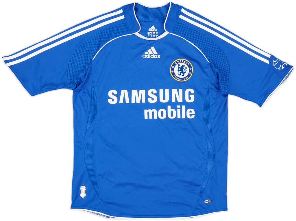 2006-08 Chelsea Home Shirt - 9/10 - (XL.Boys)