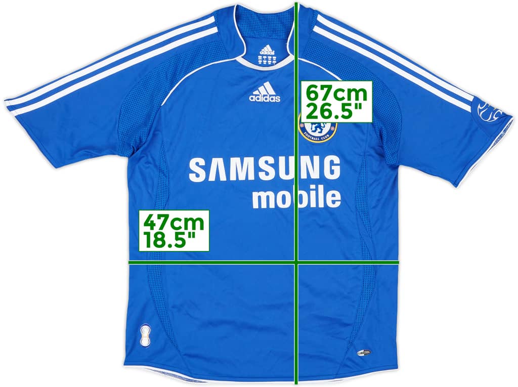 2006-08 Chelsea Home Shirt - 9/10 - (XL.Boys)