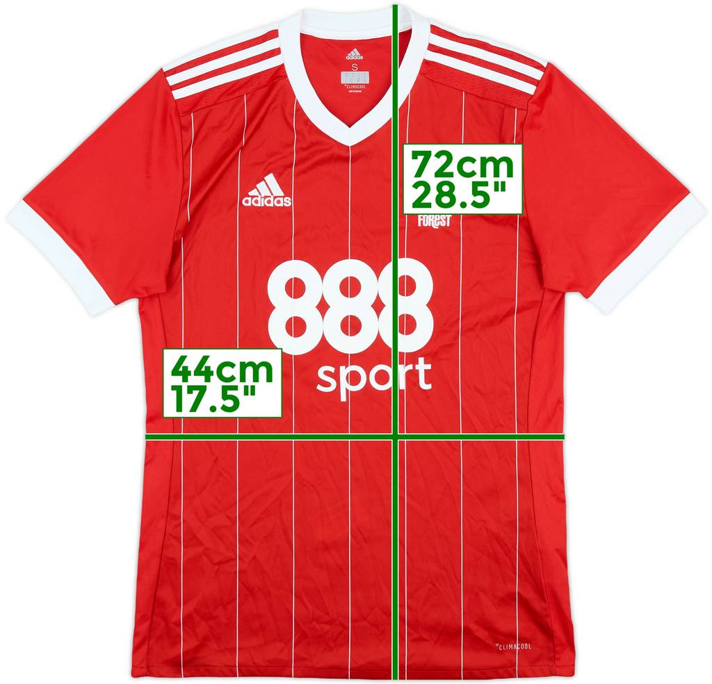 2017-18 Nottingham Forest Home Shirt - 7/10 - (S)