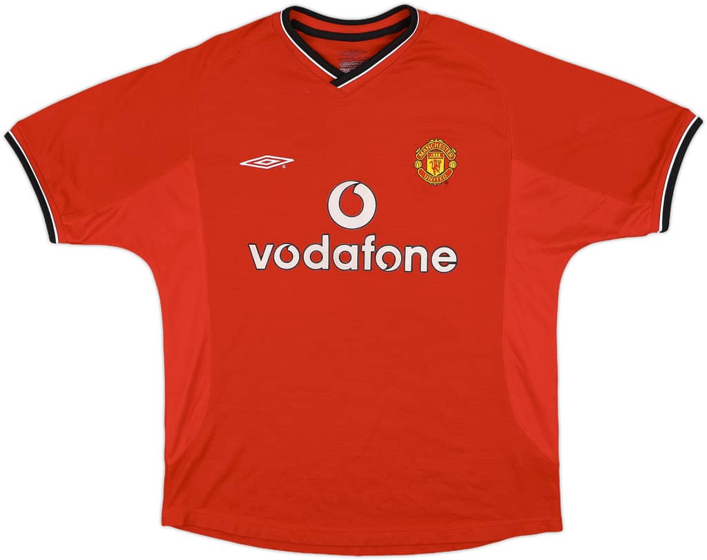 2000-02 Manchester United Home Shirt - 5/10 - (L)