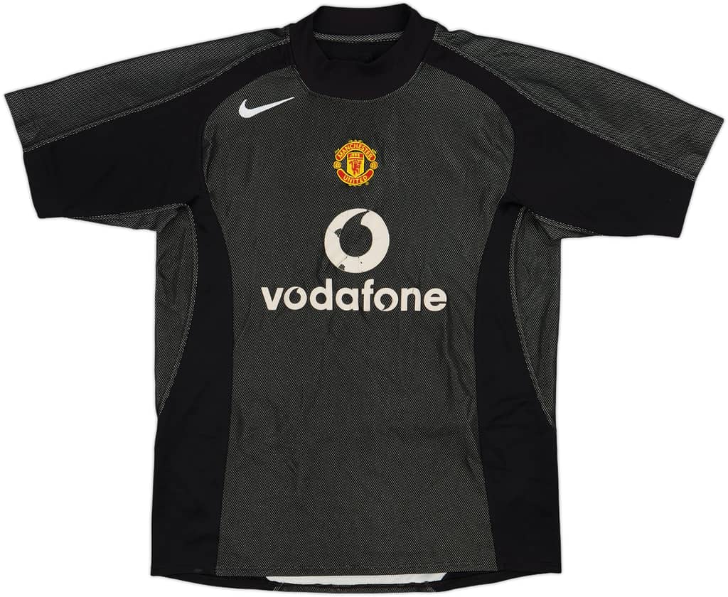 2004-05 Manchester United GK S/S Shirt - 5/10 - (L)