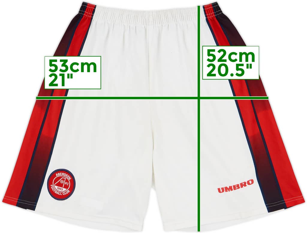 1996-97 Aberdeen Home Shorts - 6/10 - (L)