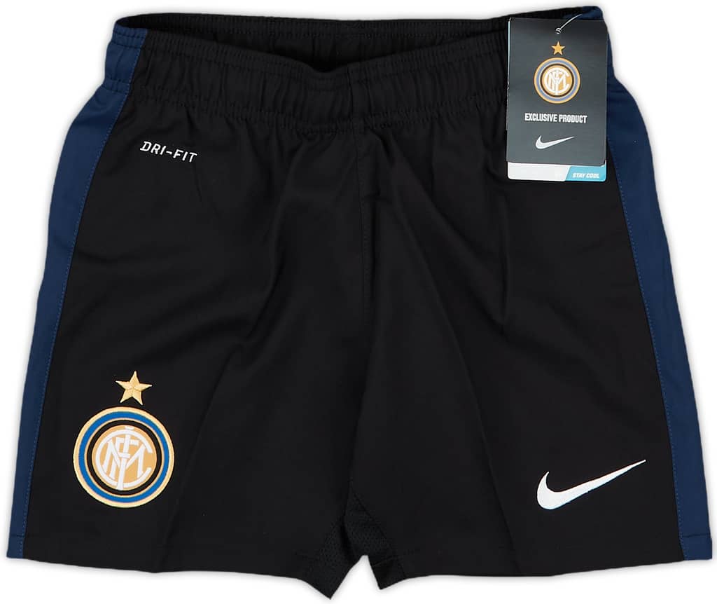 2013-14 Inter Milan Home Shorts (6-8 Years)