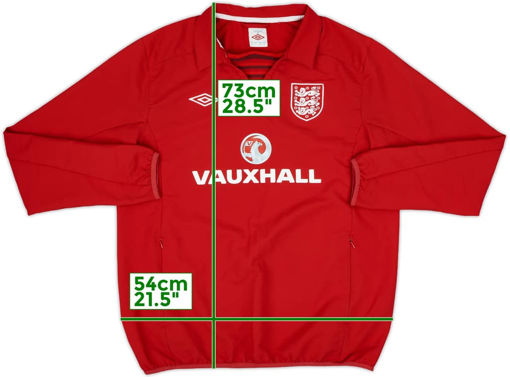 2012-13 England Umbro Drill Top - 9/10 - (L)