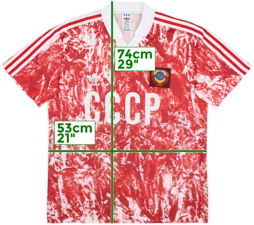 1989-91 Soviet Union Home Shirt - 9/10 - (M)