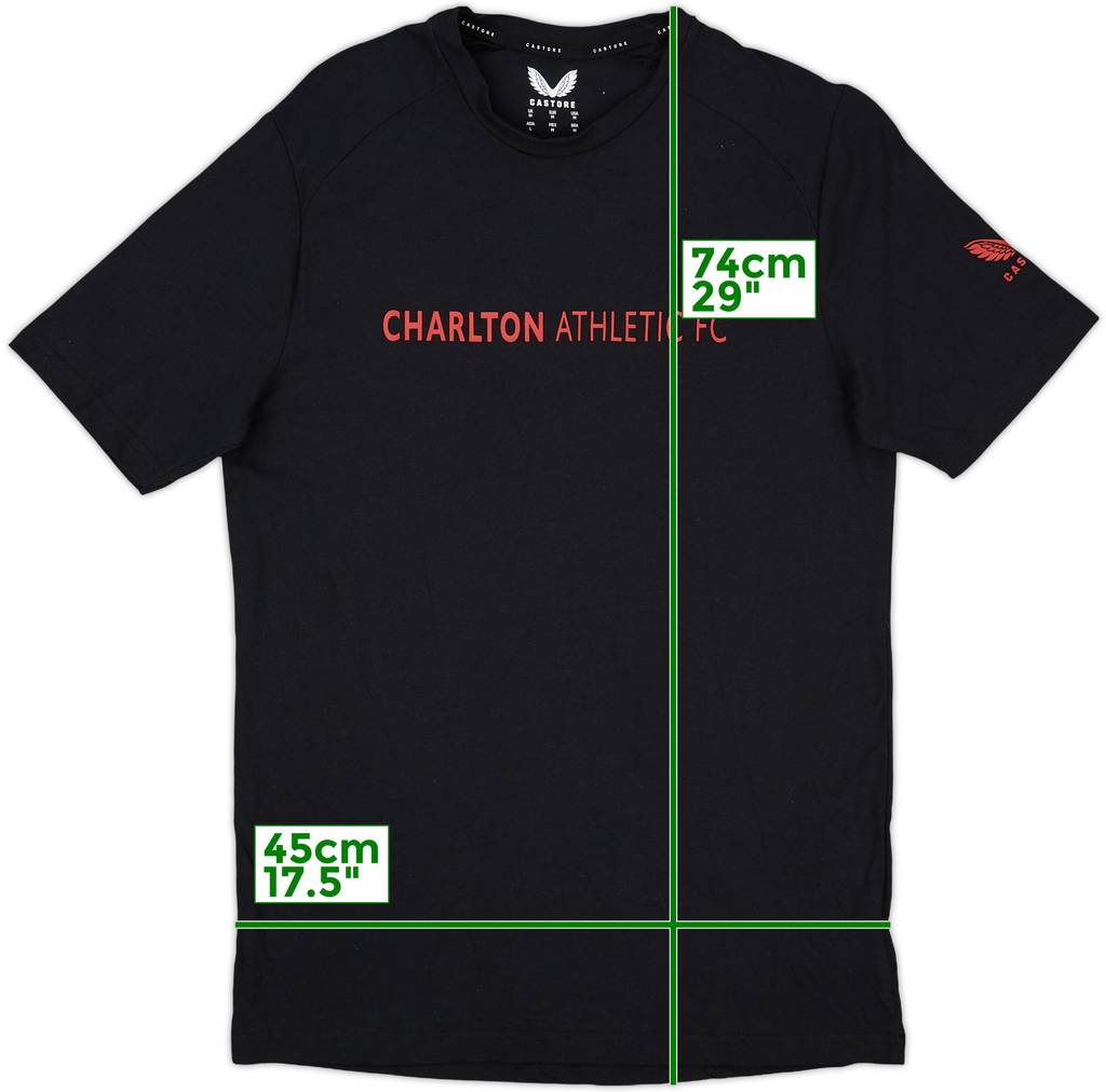 2022-23 Charlton Castore Cotton Tee - 9/10 - (M)