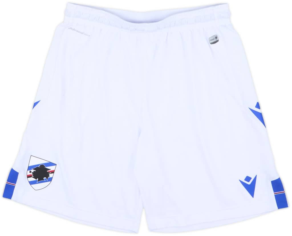 2020-21 Sampdoria Home Shorts - 7/10 - (S)