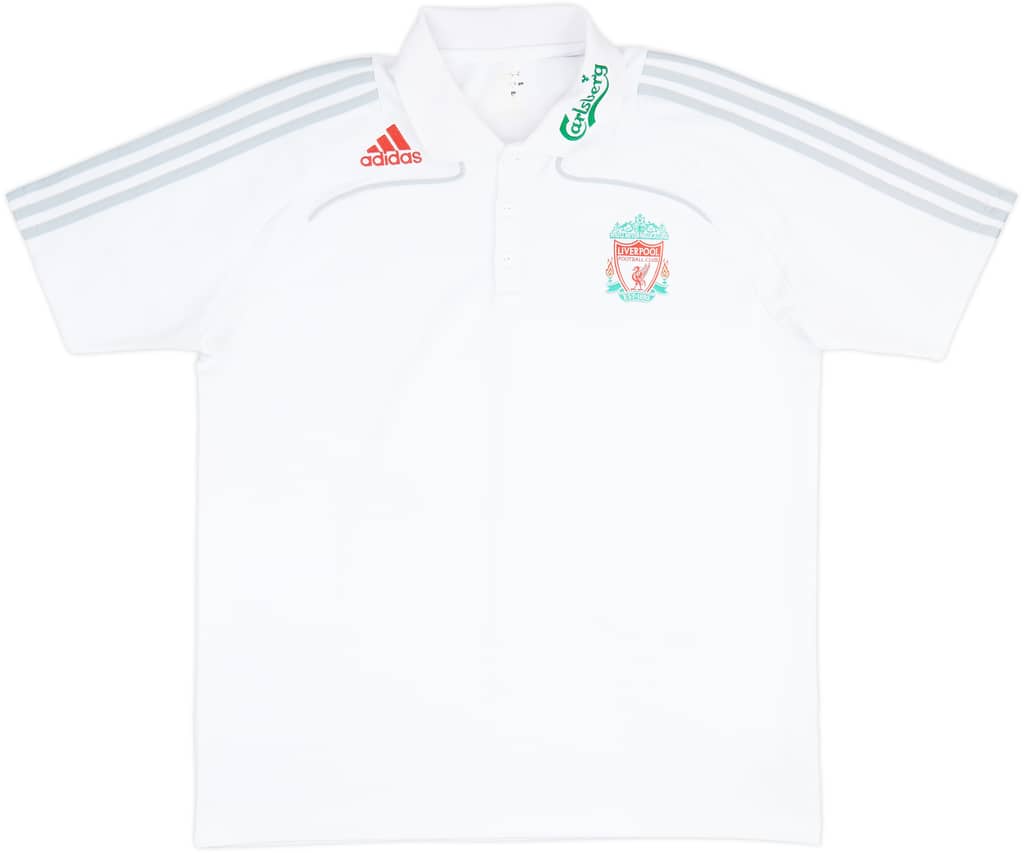 2008-09 Liverpool adidas Polo Shirt - 5/10 - (L/XL)