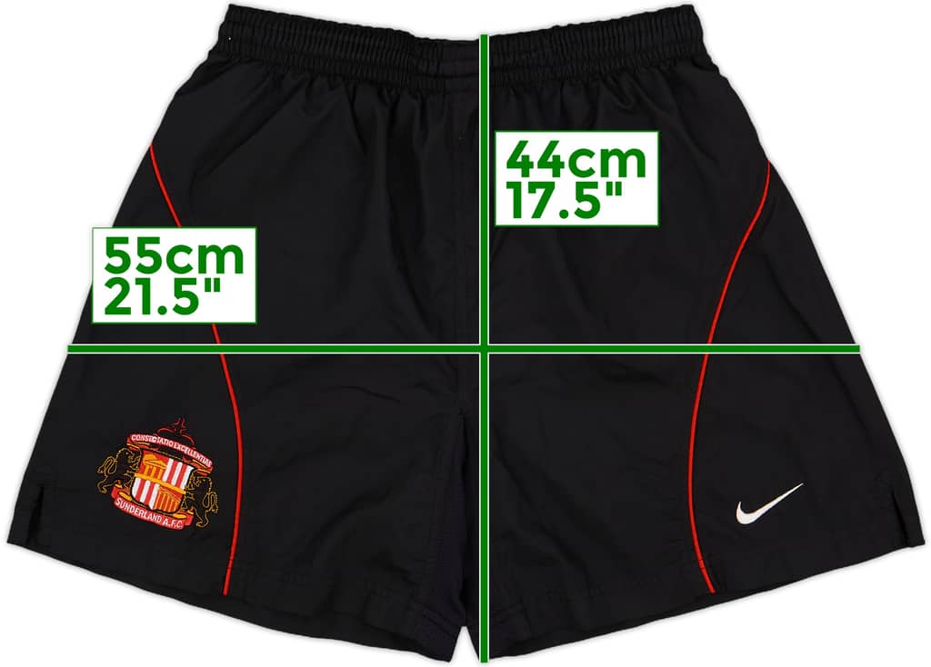 2000-02 Sunderland Home Shorts - 10/10 - (S)