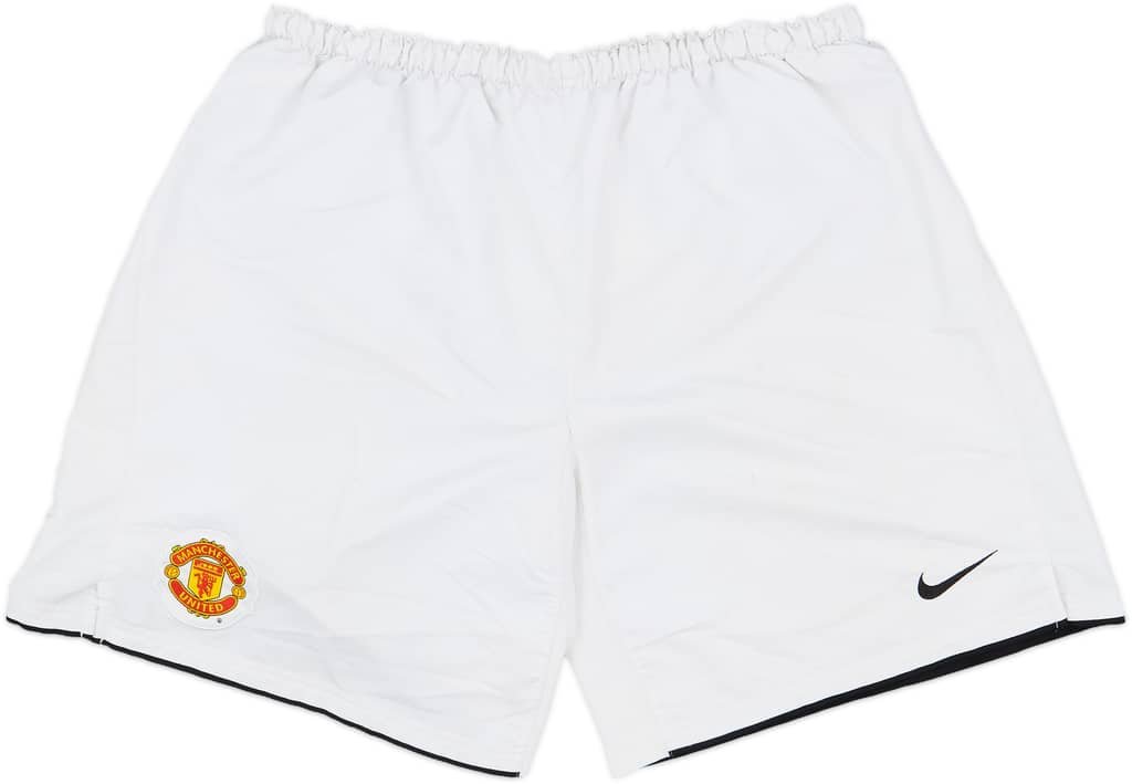 2007-09 Manchester United Home Shorts - 6/10 - (XL)