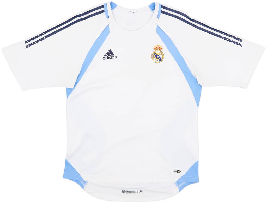 2004-05 Real Madrid adidas Training Shirt - 5/10 - (M)