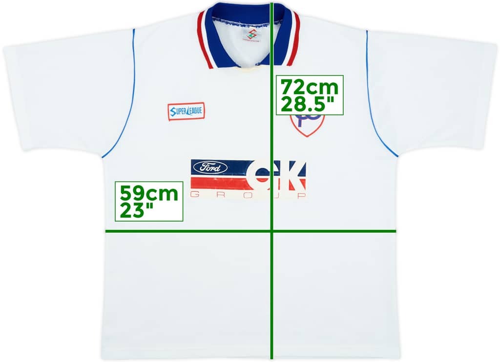 1996-98 Chesterfield Away Shirt - 7/10 - (L)
