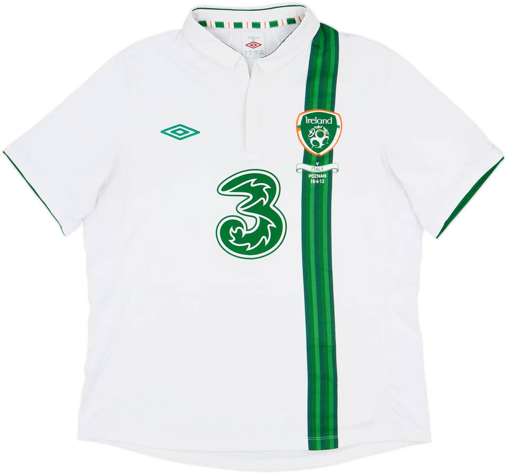 2012-13 Ireland 'v Italy' Away Shirt - 9/10 - (XL)
