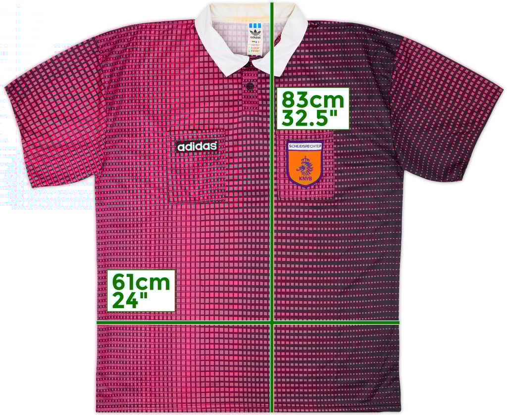 1990s Netherlands adidas Referee Shirt - 5/10 - (XL)