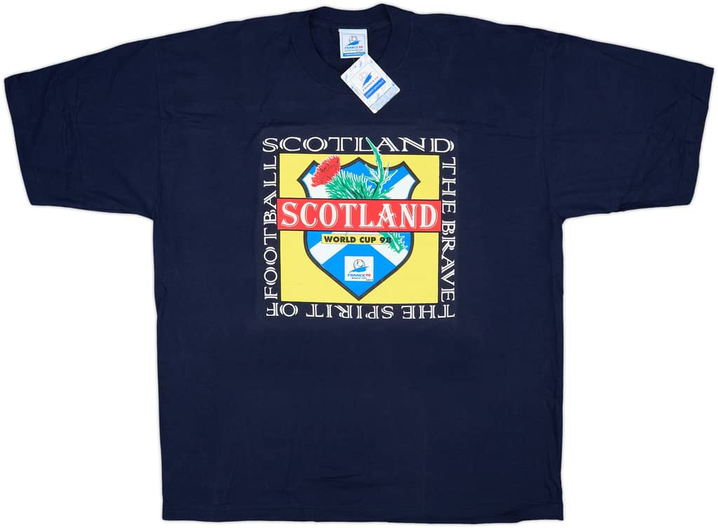 1998 Scotland Umbro 'World Cup 98' Graphic Tee (XL)
