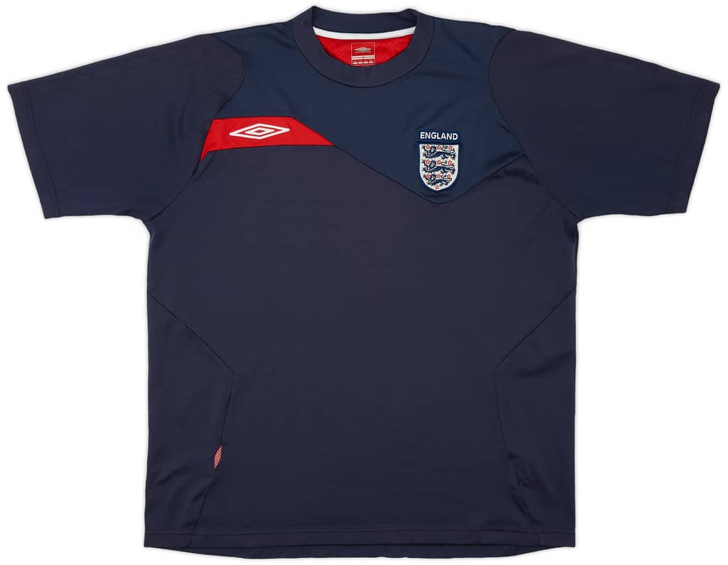 2005-06 England Umbro Training Shirt - 8/10 - (M)