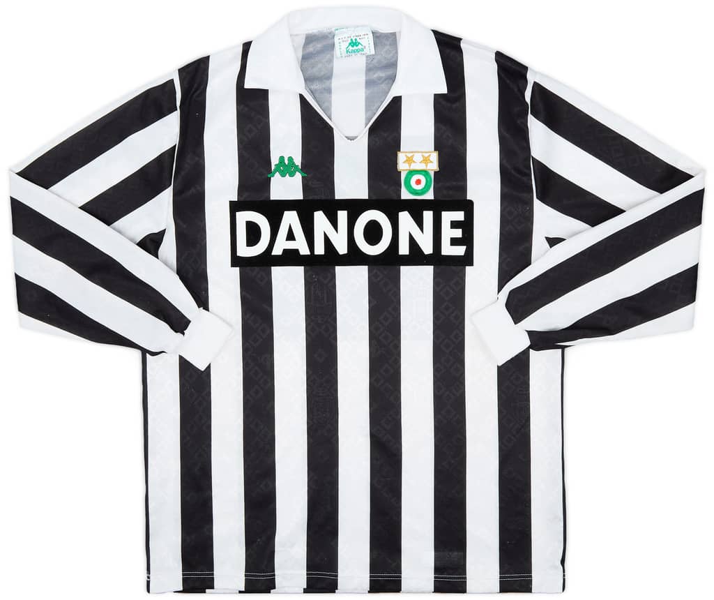1992-94 Juventus Home L/S Shirt - 8/10 - (XL)