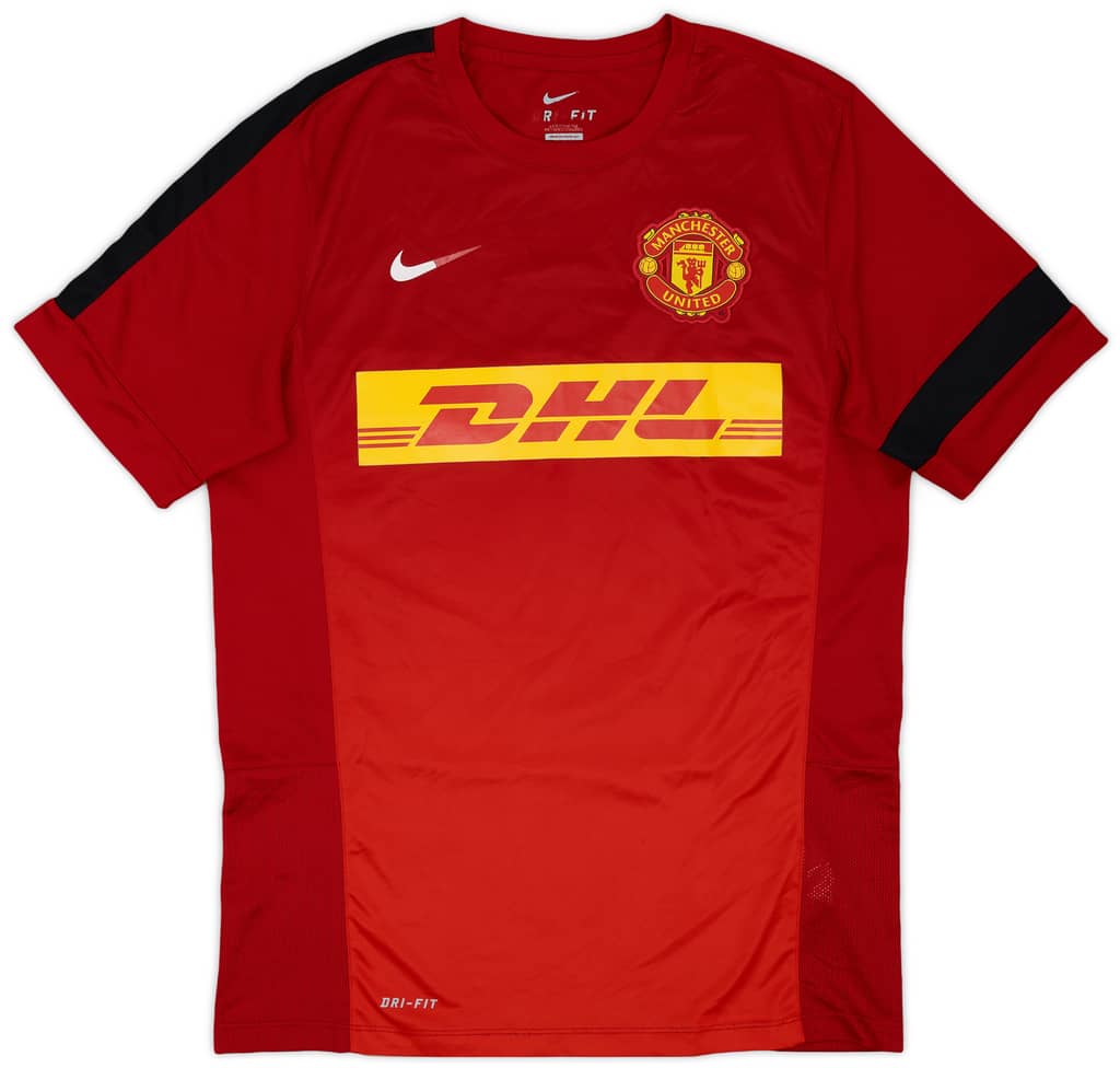 2013-14 Manchester United Nike Training Shirt - 8/10 - (M)