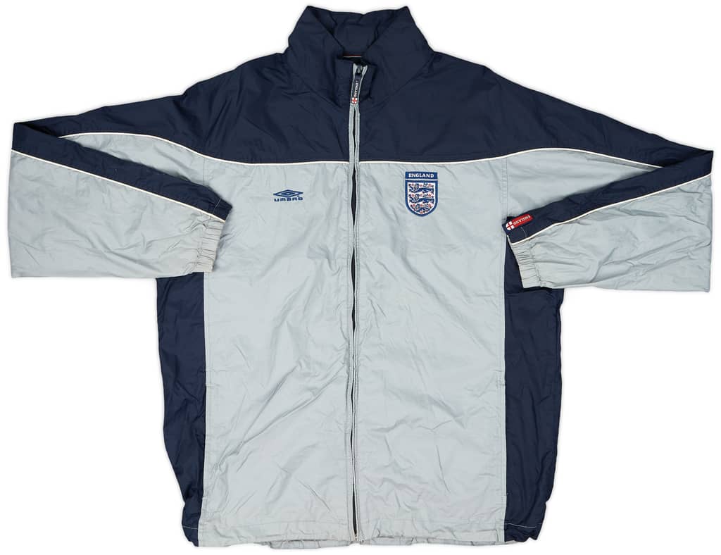 2004-05 England Umbro Hooded Rain Jacket - 7/10 - (L)