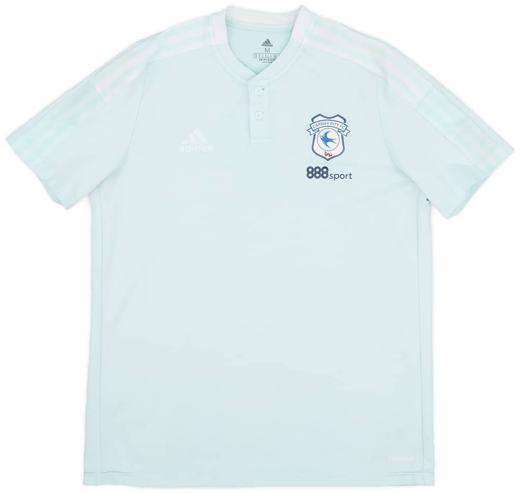 2021-22 Cardiff City adidas Polo Shirt - 8/10 - (M)