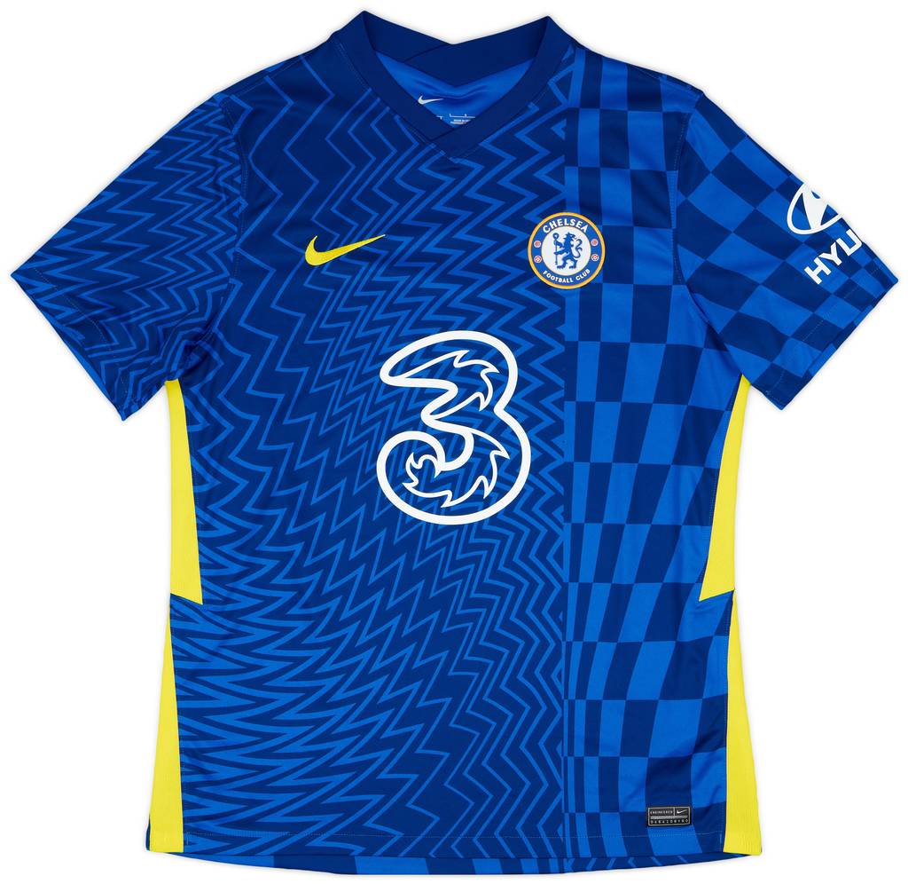 2021-22 Chelsea Home Shirt Pulisic #10 - 8/10 - (L)