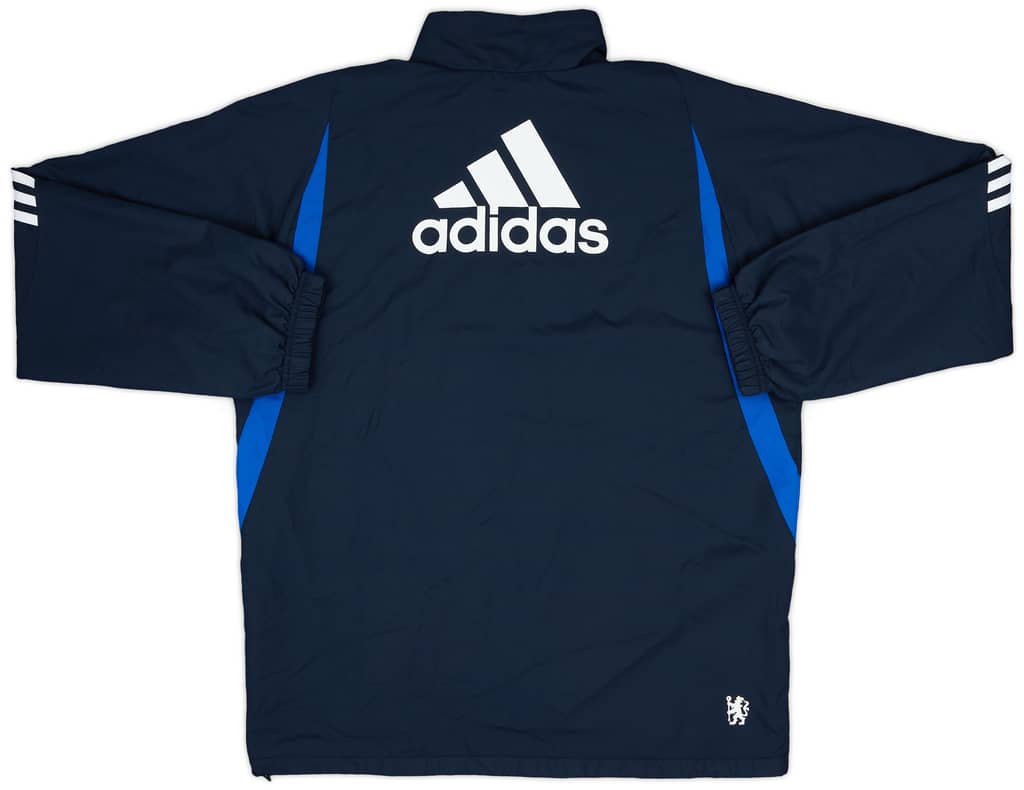 2009-10 Chelsea adidas 1/4 Zip Drill Top - 9/10 - (S)
