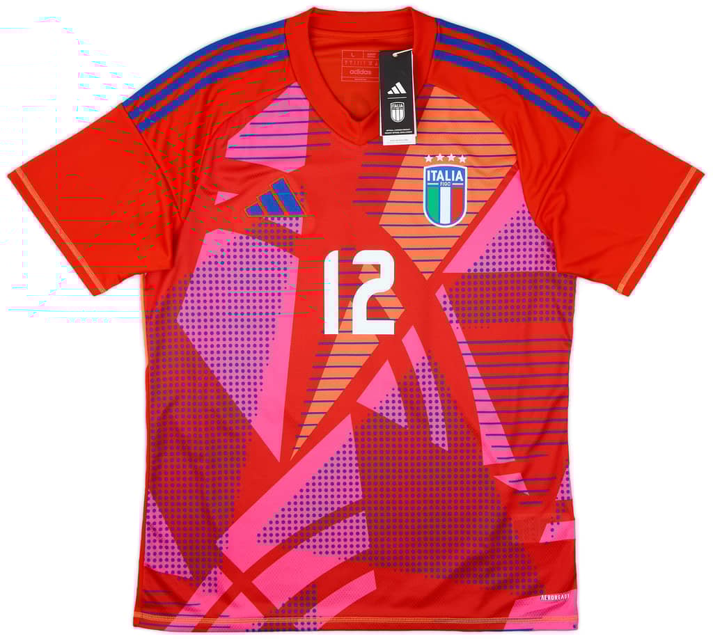 2024-25 Italy GK S/S Shirt Vicario #12