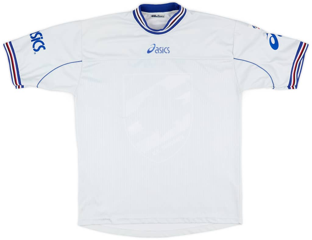 1990s Sampdoria Asics Training Shirt - 7/10 - (XL)