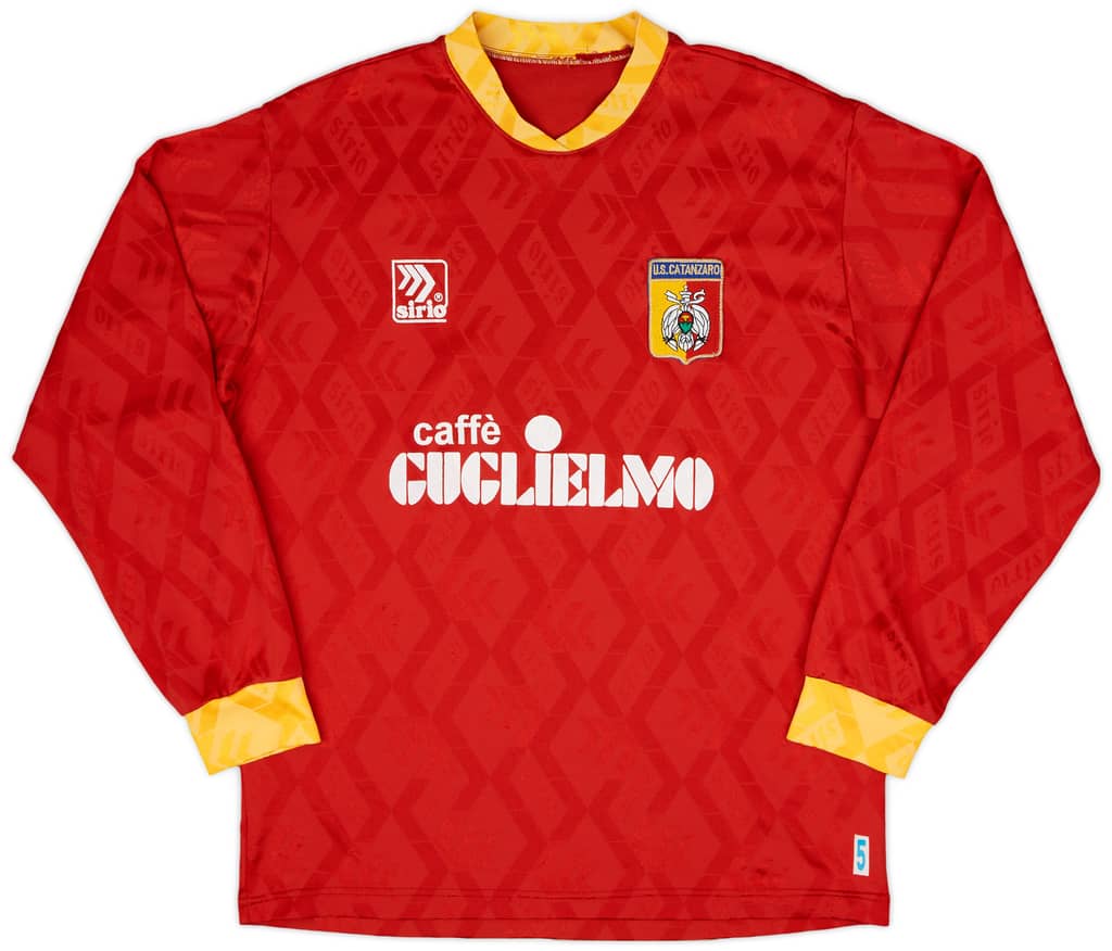 1996-97 Catanzaro Away L/S Shirt - 8/10 - (XL)