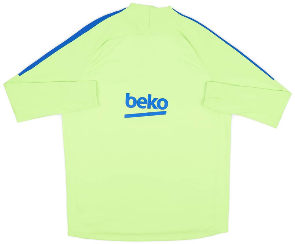 2017-18 Barcelona Nike 1/4 Zip Training Top - 8/10 - (XL)