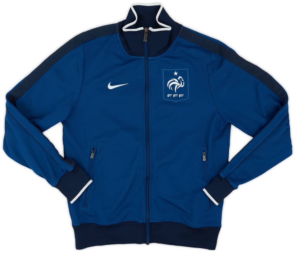 2011-12 France Nike N98 Track Jacket - 8/10 - (S)