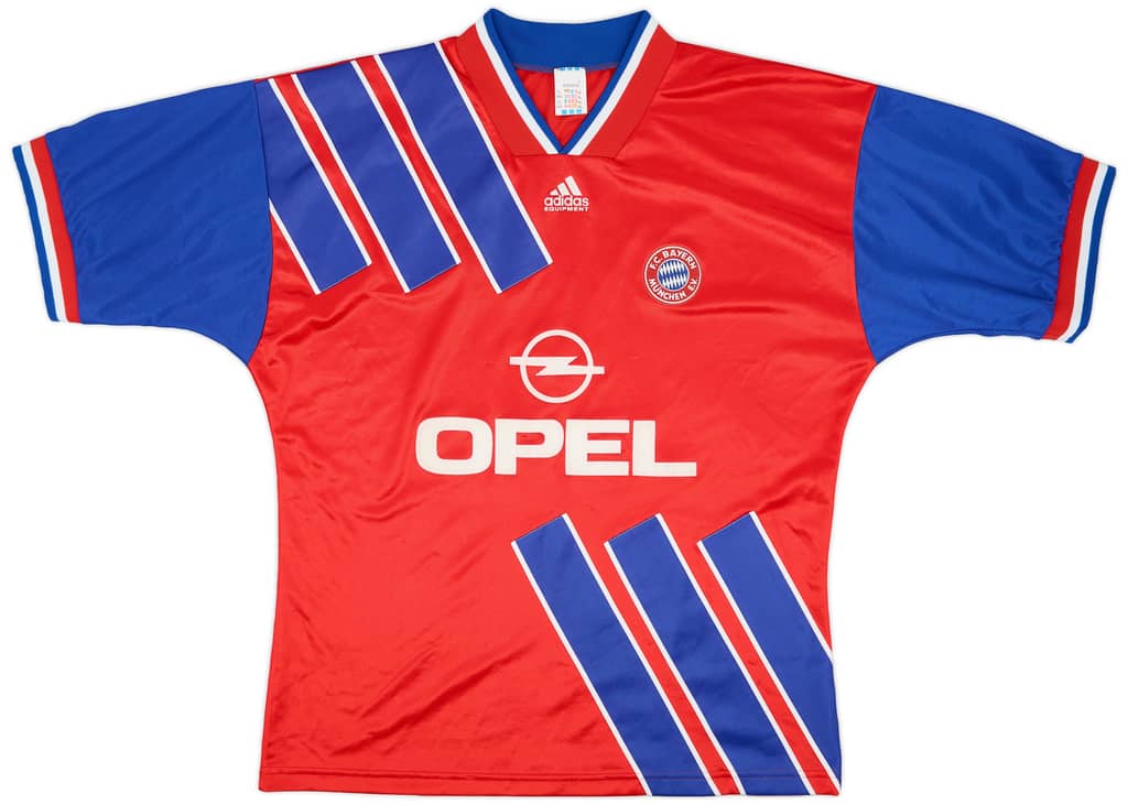 1993-95 Bayern Munich Home Shirt - 8/10 - (XL)