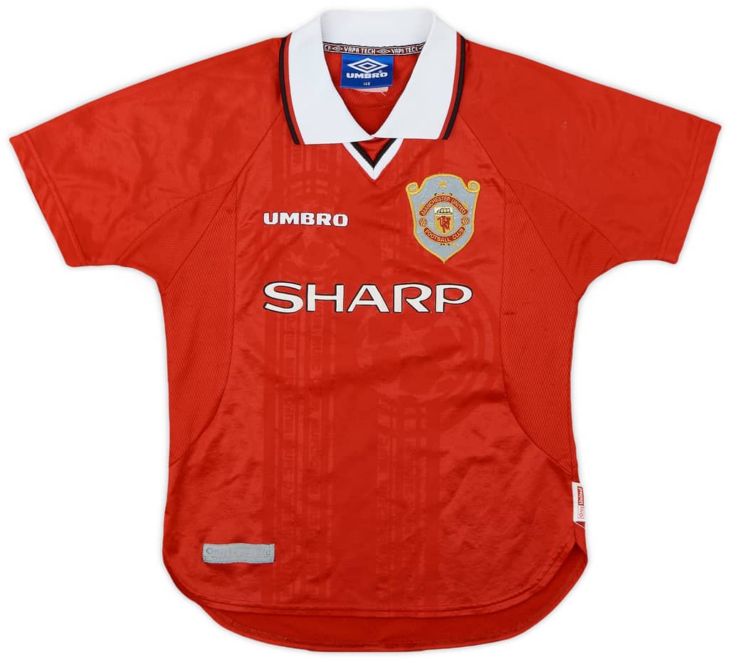 1999-00 Manchester United 'CL Winners' Shirt - 8/10 - (M.Boys)