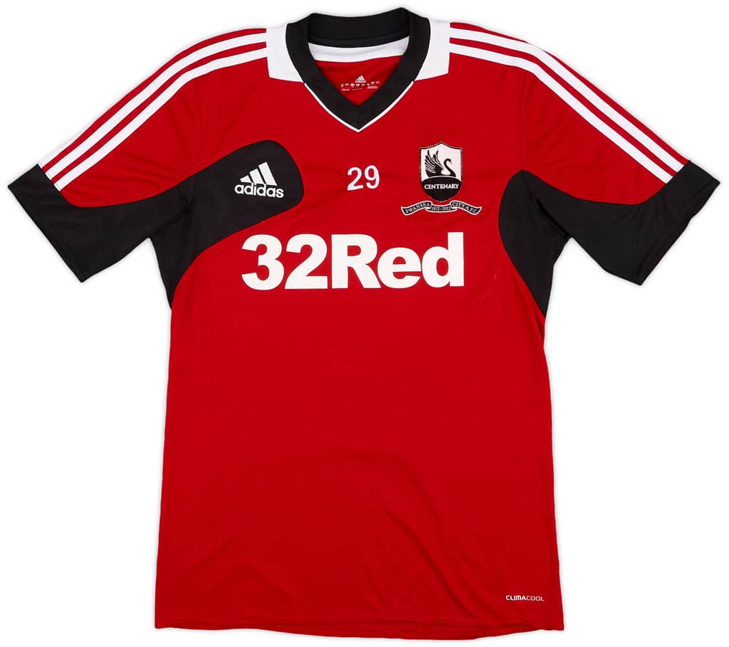 2012-13 Swansea Player Issue adidas Training Shirt #29 - 7/10 - (S)