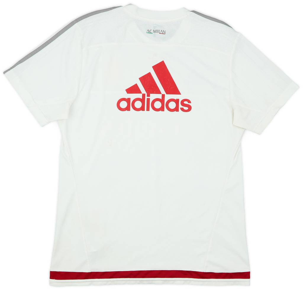 2015-16 AC Milan adizero Training Shirt - 6/10 - (M)