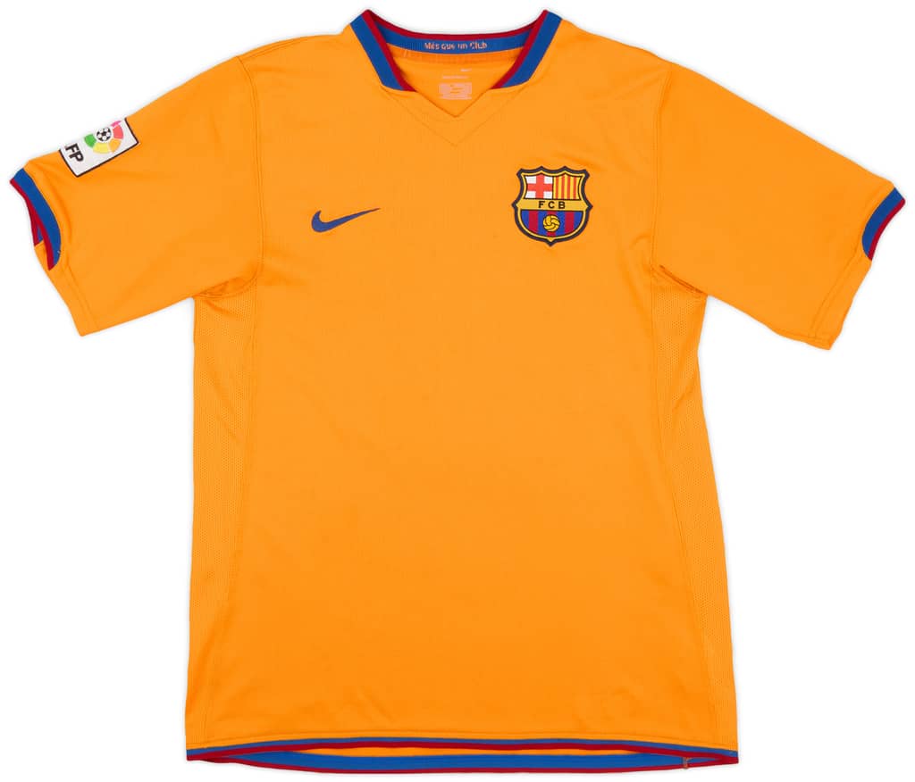 2006-08 Barcelona Away Shirt Messi #19 - 6/10 - (S)