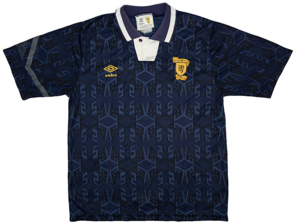 1991-94 Scotland Home Shirt - 6/10 - (M)